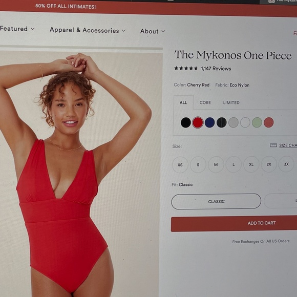 Mykonos One Piece Bathing Suit - Picture 5 of 6